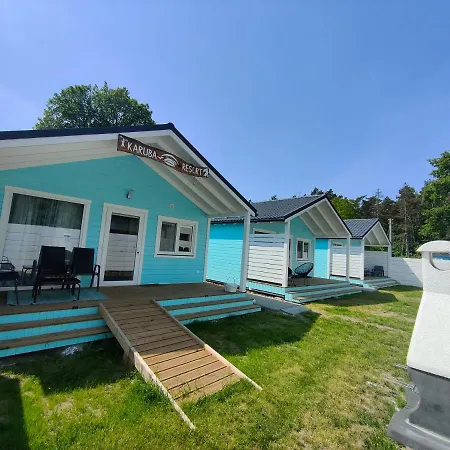 Chata Karuba Resort, Sobieszewo- - Wyspa Sobieszewska Gdaňsk