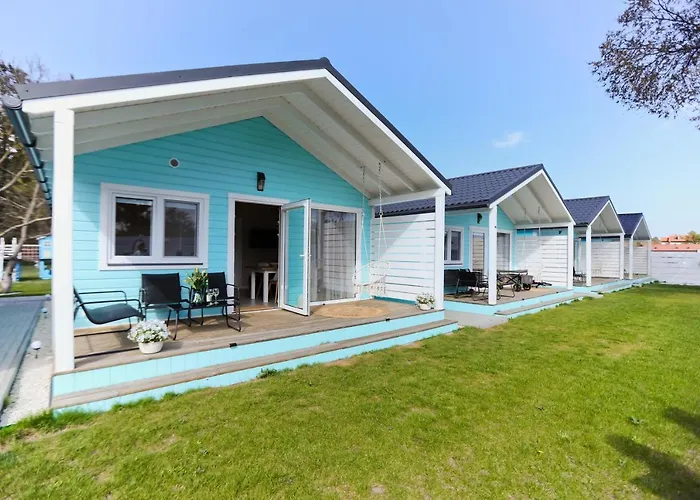 Chata Karuba Resort, Sobieszewo- - Wyspa Sobieszewska Gdaňsk
