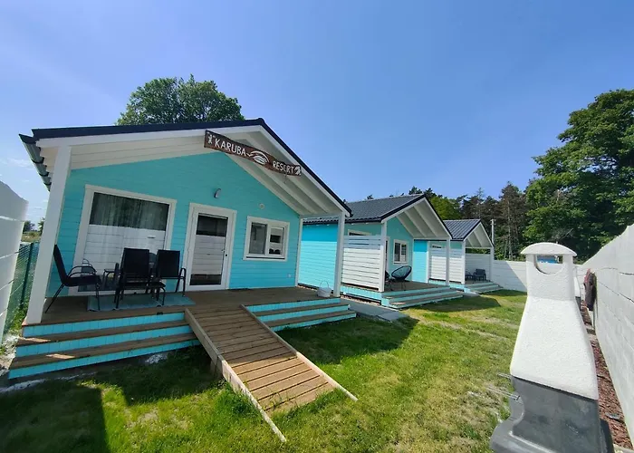 Chata Karuba Resort, Sobieszewo- - Wyspa Sobieszewska Gdaňsk