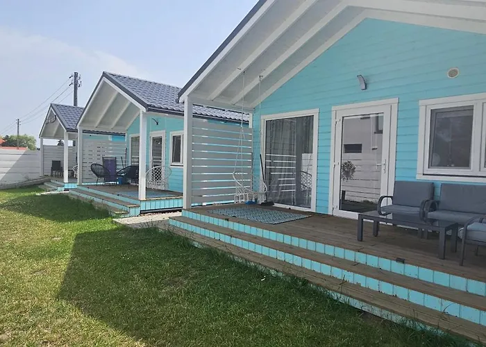 Chata Karuba Resort, Sobieszewo- - Wyspa Sobieszewska Gdaňsk