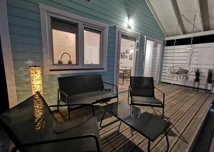 Karuba Resort, Sobieszewo- - Wyspa Sobieszewska Деревянный коттедж Гданьск