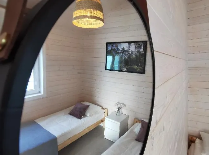 Деревянный коттедж Karuba Resort, Sobieszewo- - Wyspa Sobieszewska