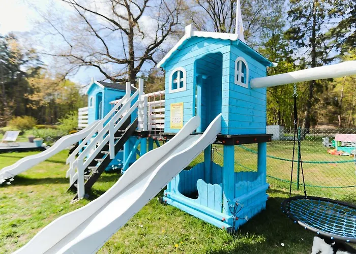 Деревянный коттедж Karuba Resort, Sobieszewo- - Wyspa Sobieszewska Гданьск