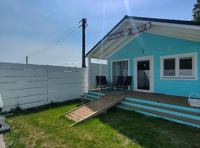 Деревянный коттедж Karuba Resort, Sobieszewo- - Wyspa Sobieszewska Гданьск